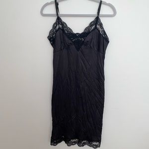 Vintage lace slip dress